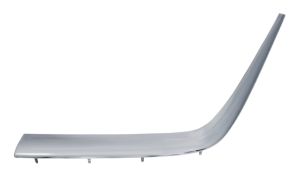 MOULURE MERCEDES CLASE C (W202) 1996-2000 PARE-CHOCS AVANT / CHROMÉE / GAUCHE