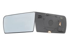 VERRE DE RÉTROVISEUR MERCEDES CLASE E (W210) 1995-2000 AVEC SUPPORT / CHAUFFANT / BLUE / PLAT / GAUCHE