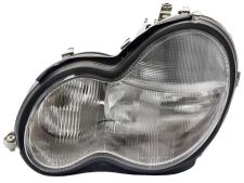 PHARE AVANT MERCEDES CLASE C (W203) 2000-2004 HYDRAULIQUE / LAMPES H7+H7 / GAUCHE