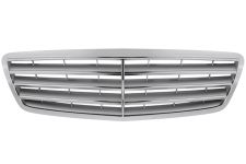 GRILLE MERCEDES CLASE C (W203) 2004-2007 FACE AVANT / COMPLÈTE / CHROMÉE / ARGENT
