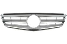 GRILLE MERCEDES CLASE C (W204) 2007-2011 FACE AVANT / MODÈLE AVANTGARDE / CHROMÉE / GRIS