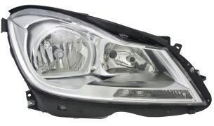 PHARE MERCEDES CLASE C (W204) 2011-2014 BASE CHROMÉE / DROIT