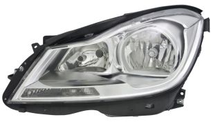PHARE MERCEDES CLASE C (W204) 2011-2014 BASE CHROMÉE / GAUCHE