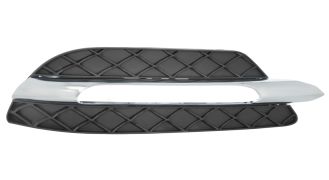 GRILLE MERCEDES CLASE C (W204) 2011-2014 PARE-CHOCS AVANT / AVEC TROU LED / CHROMÉ / DROIT