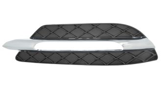 GRILLE MERCEDES CLASE C (W204) 2011-2014 PARE-CHOCS AVANT / AVEC TROU LED / CHROMÉ / GAUCHE