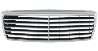 GRILLE MERCEDES CLASE E (W210) 1995-2000 FACE AVANT / MODÈLE AVANTGARDE COMPLÈTE 