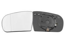 VERRE DE RÉTROVISEUR MERCEDES CLASE E (W210) 2000-2002 AVEC SUPPORT / CHAUFFANT / ASPHÉRIQUE / GAUCHE