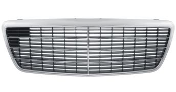 GRILLE MERCEDES CLASE E (W210) 2000-2002 FACE AVANT / MODÈLE CLASSIC / ELEGANCE