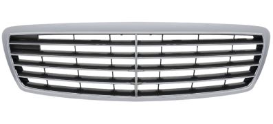 GRILLE MERCEDES CLASE E (W211) 2002-2006 FACE AVANT / MODÈLE AVANTGARDE / COMPLÈTE 