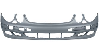 PARE-CHOCS MERCEDES CLASE E (W211) 2002-2006 AVANT / MODÈLE CLASSIC / ELEGANCE / AVEC LAVEPHARES / AVEC APPRET