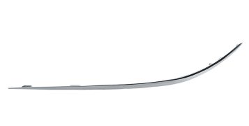 PROFIL MOULURE MERCEDES CLASE E (W211) 2002-2006 PARE-CHOCS AVANT / CHROMÉ / GAUCHE