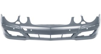 PARE-CHOCS MERCEDES CLASE E (W211) 2006-2009 AVANT / MODÈLE ELEGANCE / AVANTGARDE / AVEC CAPTEUR / AVEC LAVEPHARES / AVEC APPRET