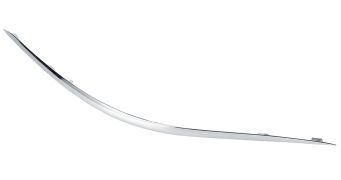 MOULURE MERCEDES CLASE E (W211) 2006-2009 PARE-CHOCS AVANT / CHROMÉE / DROIT