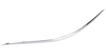 MOULURE MERCEDES CLASE E (W211) 2006-2009 PARE-CHOCS AVANT / CHROMÉE / GAUCHE