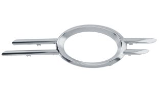 MOULURE GRILLE MERCEDES CLASE E (W211) 2006-2009 PARE-CHOCS AVANT / MODÈLE AVANTGARDE / CHROMÉE / GAUCHE