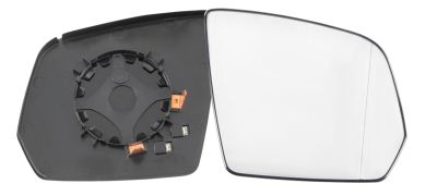 VERRE DE RÉTROVISEUR MERCEDES CLASE GL (X164) 2006-2009 AVEC SUPPORT / CHAUFFANT / ASPHÉRIQUE / DROIT