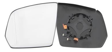 VERRE DE RÉTROVISEUR MERCEDES CLASE GL (X164) 2006-2009 AVEC SUPPORT / CHAUFFANT / ASPHÉRIQUE / GAUCHE