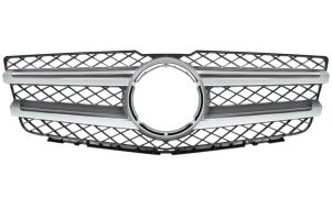 GRILLE MERCEDES CLASE GLK (X204) 2008-2012 FACE AVANT / CHROMÉE / 2 LAMES 