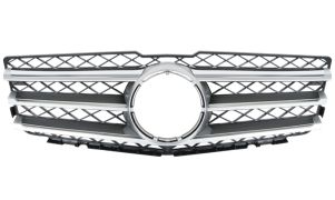 GRILLE MERCEDES CLASE GLK (X204) 2008-2012 FACE AVANT / CHROMÉE / 3 LAMES 