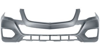 PARE-CHOCS MERCEDES CLASE GLK (X204) 2012-2015 AVANT / AVEC LAVEPHARES / AVEC APPRET