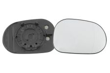 VERRE DE RÉTROVISEUR MERCEDES CLASE M (W163) 1998-2002 AVEC SUPPORT / CHAUFFANT / ASPHÉRIQUE / DROIT