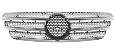 GRILLE MERCEDES CLASE M (W163) 1998-2002 FACE AVANT / GRIS