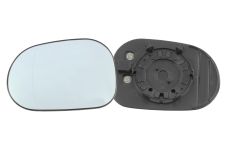 VERRE DE RÉTROVISEUR MERCEDES CLASE M (W163) 1998-2002 AVEC SUPPORT / CHAUFFANT / ASPHÉRIQUE / BLEU / GAUCHE