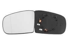 VERRE DE RÉTROVISEUR MERCEDES CLASE M (W163) 2002-2005 AVEC SUPPORT / CHAUFFANT / ASPHÉRIQUE / GAUCHE