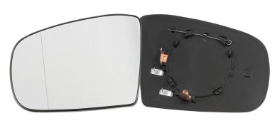 VERRE DE RÉTROVISEUR MERCEDES CLASE M (W163) 2002-2005 AVEC SUPPORT / CHAUFFANT / ASPHÉRIQUE / GAUCHE