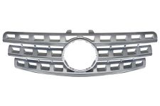 GRILLE MERCEDES CLASE M (W164) 2008-2011 FACE AVANT / CHROMÉE / ARGENT 