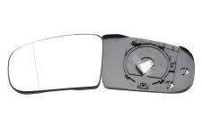 VERRE DE RÉTROVISEUR MERCEDES CLASE S (W220) 1998-2002 AVEC SUPPORT / CHAUFFANT / ASPHÉRIQUE / GAUCHE