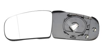 VERRE DE RÉTROVISEUR MERCEDES CLASE S (W220) 1998-2002 AVEC SUPPORT / CHAUFFANT / ASPHÉRIQUE / GAUCHE