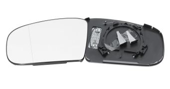 VERRE DE RÉTROVISEUR MERCEDES CLASE S (W220) 2002-2005 AVEC SUPPORT / CHAUFFANT / ASPHÉRIQUE / DROIT