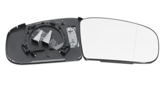 VERRE DE RÉTROVISEUR MERCEDES CLASE S (W220) 2002-2005 AVEC SUPPORT / CHAUFFANT / ASPHÉRIQUE / GAUCHE