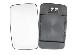 VERRE DE RÉTROVISEUR VOLKSWAGEN LT 1995-2005 AVEC SUPPORT / CHAUFFANT / CONVEXE / GAUCHE
