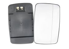 VERRE DE RÉTROVISEUR MERCEDES SPRINTER (90_) 1995-2001 AVEC SUPPORT / CHAUFFANT / ASPHÉRIQUE / DROIT