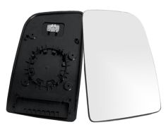VERRE DE RÉTROVISEUR VOLKSWAGEN LT 2005-2011 AVEC SUPPORT ROND / SUPÉRIEURE / CHAUFFANT / CONVEXE / DROIT