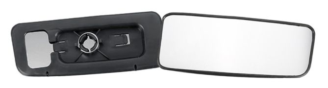 VERRE DE RÉTROVISEUR VOLKSWAGEN LT 2005-2011 AVEC SUPPORT ROND / INFÉRIEURE / CONVEXE / DROIT