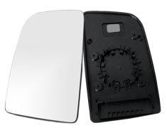 VERRE DE RÉTROVISEUR VOLKSWAGEN LT 2005-2011 AVEC SUPPORT ROND / SUPÉRIEURE / CONVEXE / GAUCHE