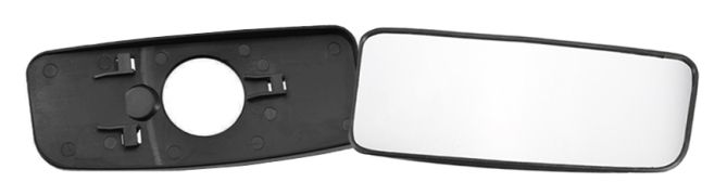 VERRE DE RÉTROVISEUR VOLKSWAGEN LT 2005-2011 AVEC SUPPORT RECTANGULAIRE / INFÉRIEURE / CONVEXE / DROIT