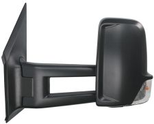 RÉTROVISEUR VOLKSWAGEN CRAFTER 2006-2011 BRAS LONG / MANUEL / FEU CLIGNOTANT / GAUCHE