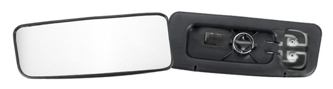 VERRE DE RÉTROVISEUR VOLKSWAGEN LT 2005-2011 AVEC SUPPORT ROND / INFÉRIEURE / CHAUFFANT / CONVEXE / GAUCHE