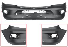 PARE-CHOCS MERCEDES SPRINTER (906) 2013-2018 AVANT / AVEC ANTIBROUILLARDS / AVEC 6 CAPTEUR / AVEC PARK ASSIST