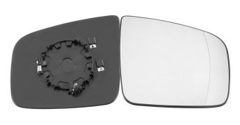 VERRE DE RÉTROVISEUR MERCEDES VITO (W639) 2010-2014 AVEC SUPPORT / CHAUFFANT / ASPHÉRIQUE / DROIT