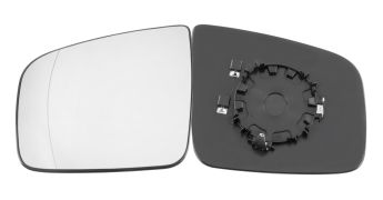 VERRE DE RÉTROVISEUR MERCEDES VITO (W639) 2010-2014 AVEC SUPPORT / CHAUFFANT / ASPHÉRIQUE / GAUCHE