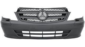 PARE-CHOCS MERCEDES VITO (W639) 2010-2014 AVANT / AVEC LAVEPHARES