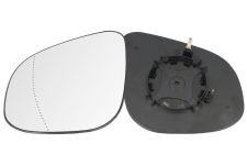 VERRE DE RÉTROVISEUR RENAULT KANGOO 2013-2021 AVEC SUPPORT / ASPHÉRIQUE / GAUCHE