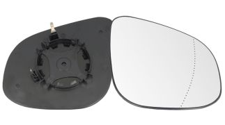 VERRE DE RÉTROVISEUR MERCEDES CITAN 2012-2021 AVEC SUPPORT / CHAUFFANT / ASPHÉRIQUE / DROIT