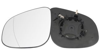 VERRE DE RÉTROVISEUR RENAULT KANGOO 2013-2021 AVEC SUPPORT / CHAUFFANT / ASPHÉRIQUE / GAUCHE