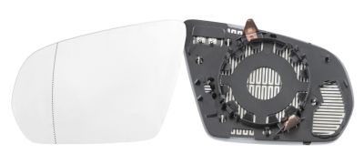 VERRE DE RÉTROVISEUR MERCEDES CLASE C (W205) 2014-2018 AVEC SUPPORT / CHAUFFANT / ASPHÉRIQUE / GAUCHE